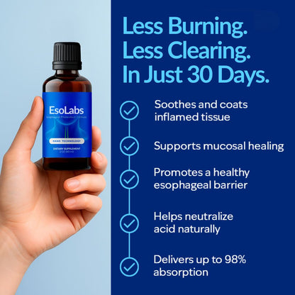 EsoLabs Esophageal & Stomach Support Drops