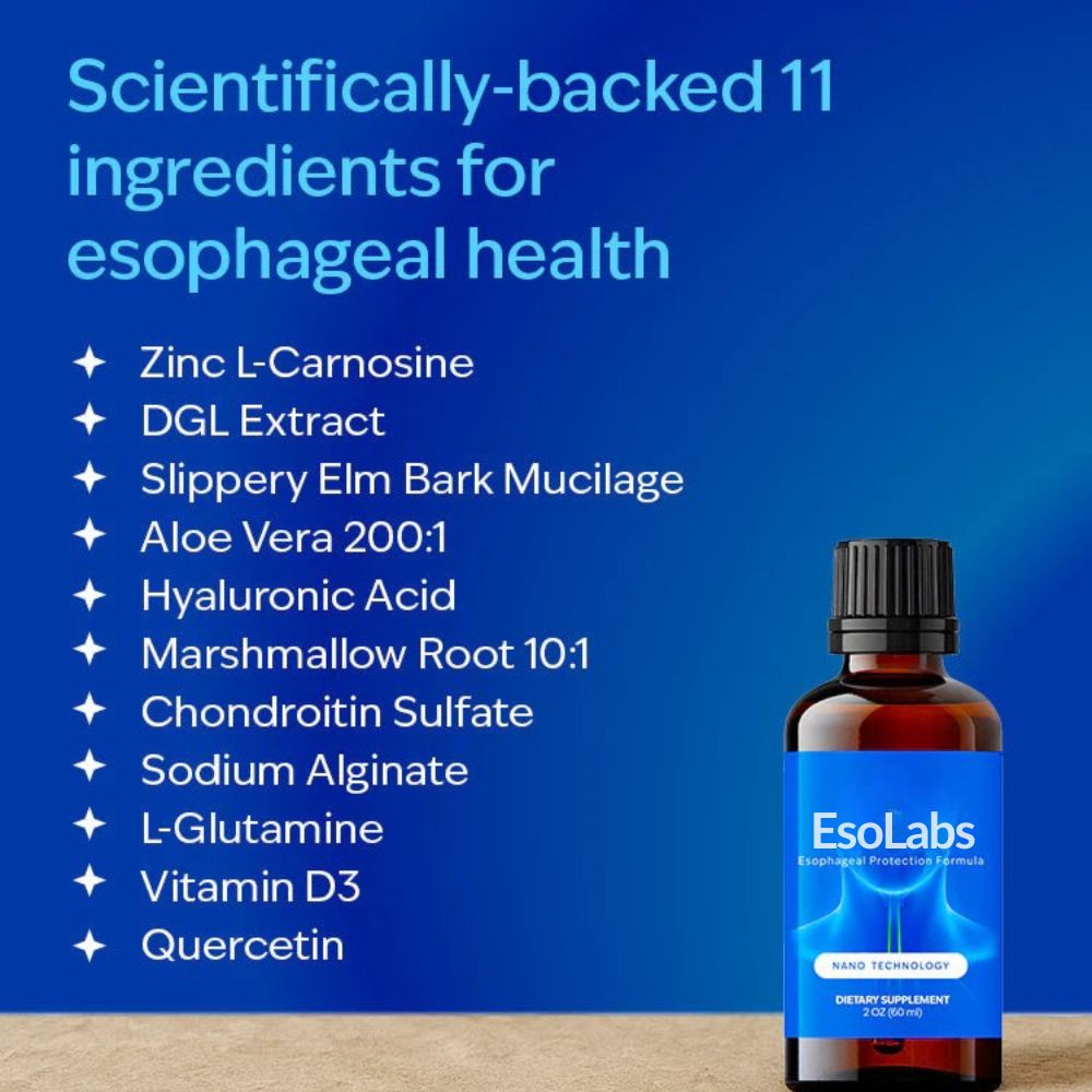 EsoLabs Esophageal & Stomach Support Drops
